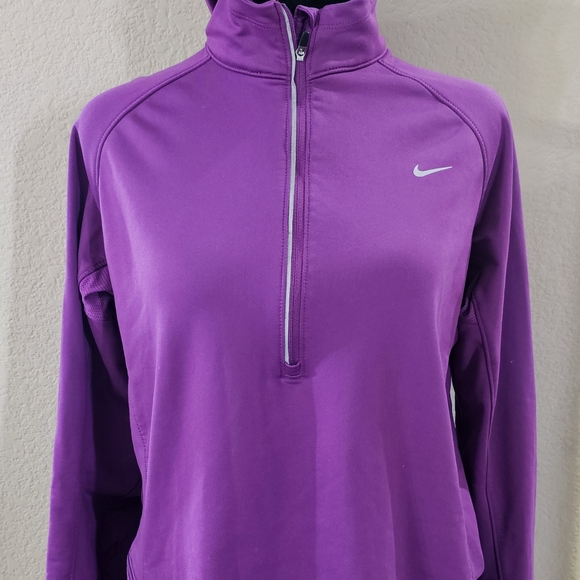 Nike Purple Half-Zip Pullover - Picture 1 of 4